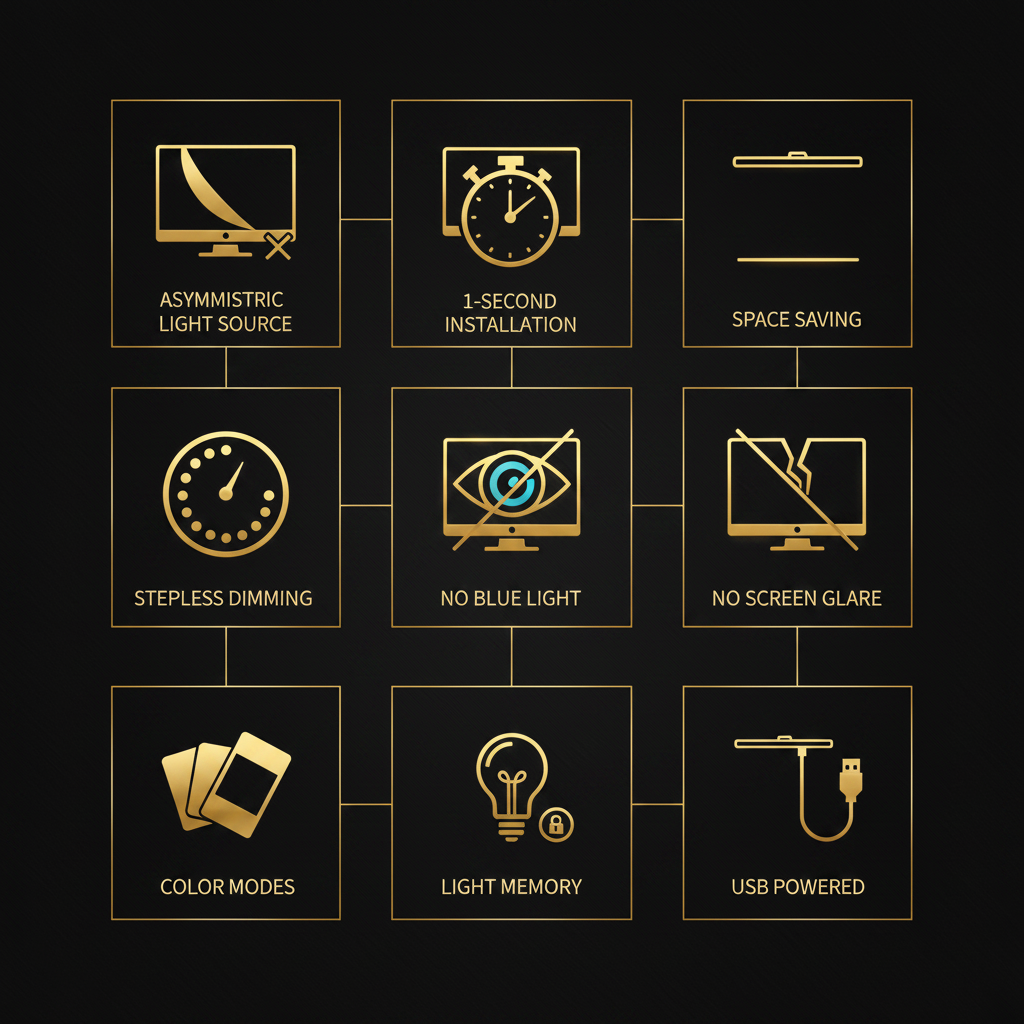 premium & adjustable LED Screen Light