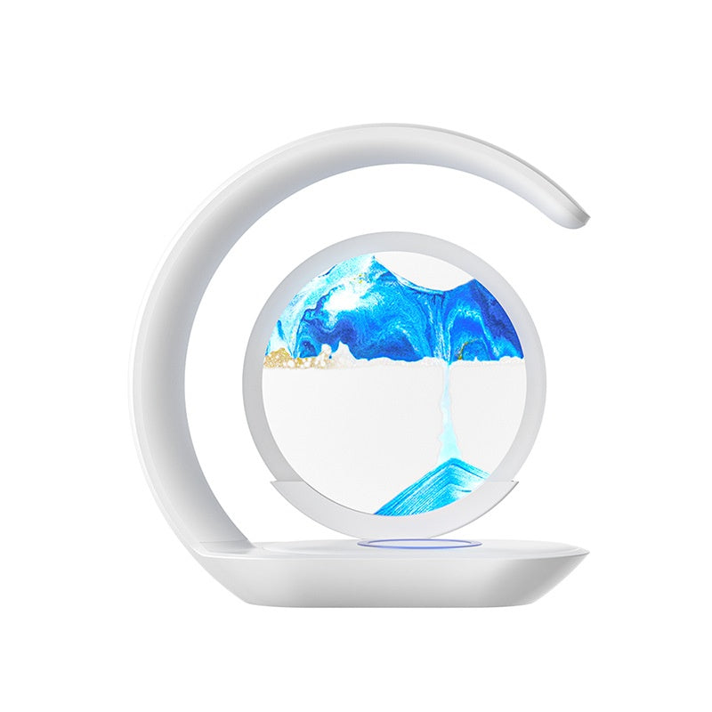 Quality Sand Art Wireless Charging Night Light