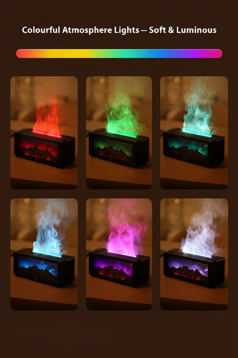 Premium 3D Fireplace Humidifier